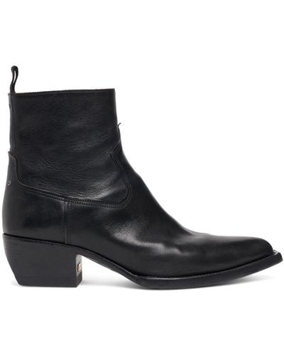 Golden Goose Debbie Leather Boots - Black