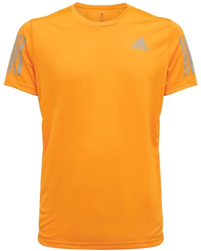 adidas Originals Own The Run リサイクルテック素材tシャツ - オレンジ
