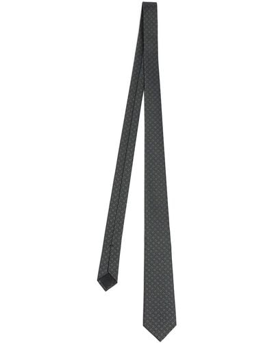 Gucci Cravate en soie gubit 7 cm - Multicolore