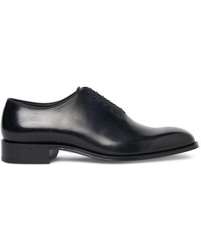 Tom Ford Zapatos de piel con cordones - Negro