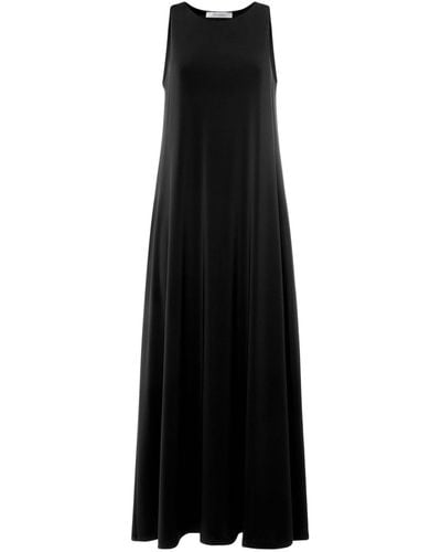Max Mara Supremo Jersey Sleeveless Dress - Black