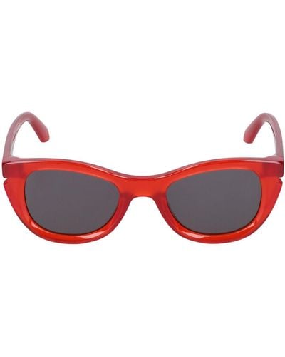 Off-White c/o Virgil Abloh Boulder acetate sunglasses - Rosso