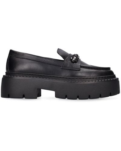 Jimmy Choo Bryer Leather Loafer - Black