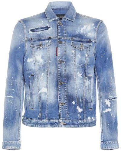 DSquared² Giacca dan in denim - Blu