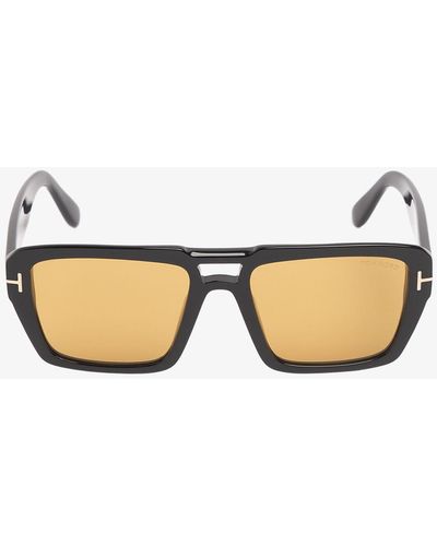 Tom Ford Redford Squared Sunglasses - Black