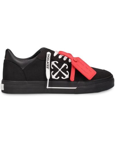 Off-White c/o Virgil Abloh 20Mm New Low Vulcanized Canvas Sneakers - Red