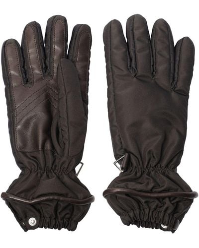 Bottega Veneta Technical Gloves - Black
