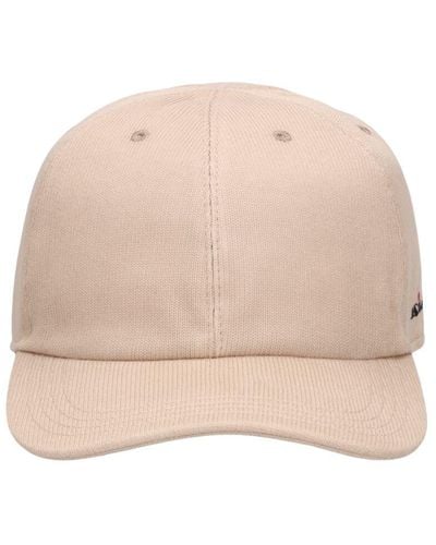 Kiton Logo Cotton Baseball Hat - Natural