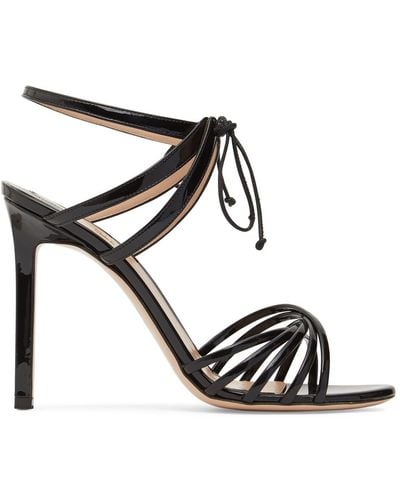 Tom Ford 105Mm Angelica Patent Leather Sandals - Black