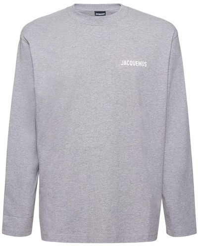 Jacquemus T-shirt le t-shirt in cotone - Grigio
