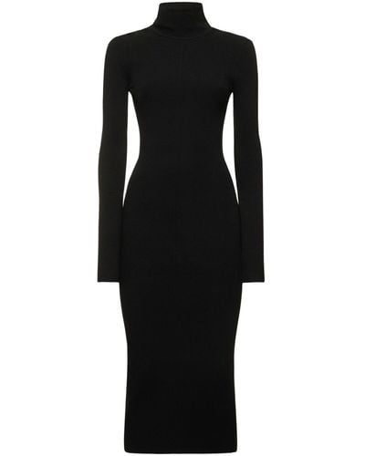 Marc Jacobs Vestido reversible de punto - Negro