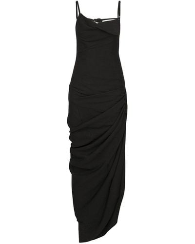 Jacquemus La Robe Saudade Maxi Dress - Black