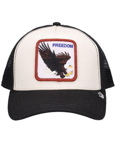 Goorin Bros Casquette avec patch freedom eagle - Blanc