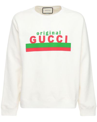 Gucci Original コットンスウェットシャツ - ホワイト