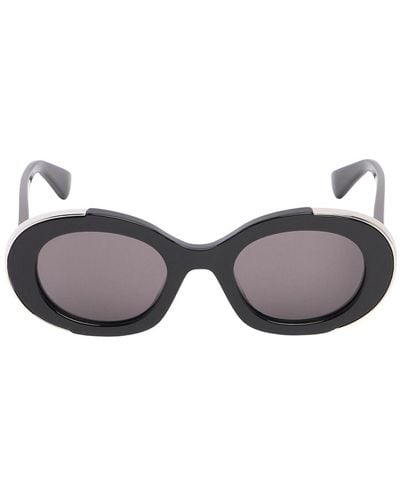 Alexander McQueen Sonnenbrille Aus Acetat "am0445s" - Grau