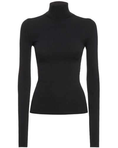 Balenciaga Suéter de techno stretch - Negro