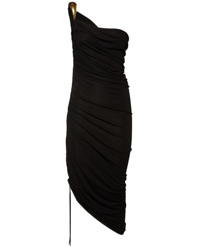 Bottega Veneta Viscose Mini Dress - Black