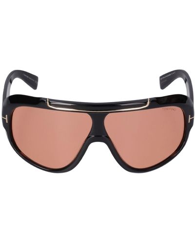 Tom Ford Lunettes de soleil rellen - Marron