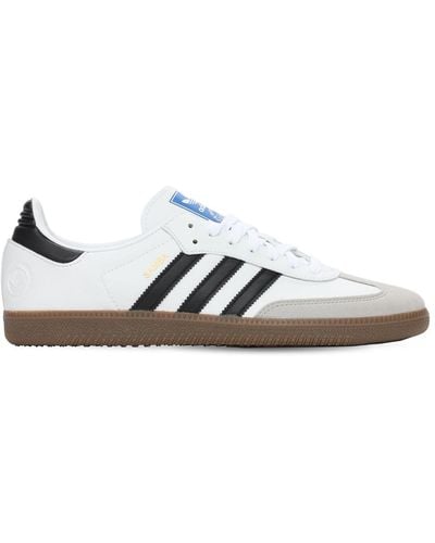 adidas Originals Ledersneakers "samba Vegan" - Weiß