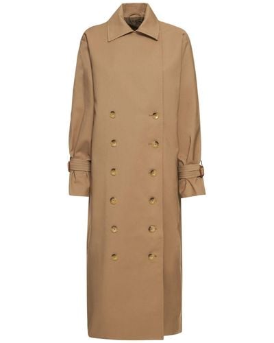 Totême Signature Long Trench - Natural