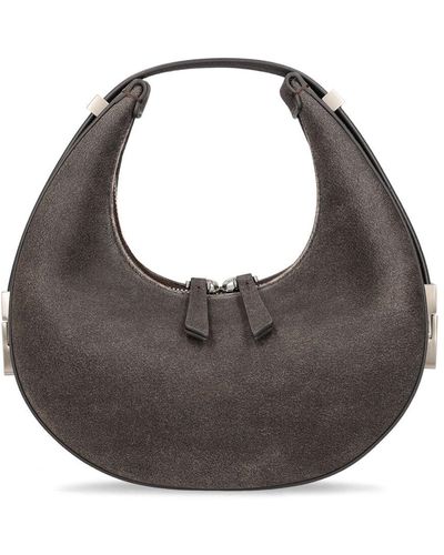 OSOI Mini Toni Leather Top Handle Bag - Metallic