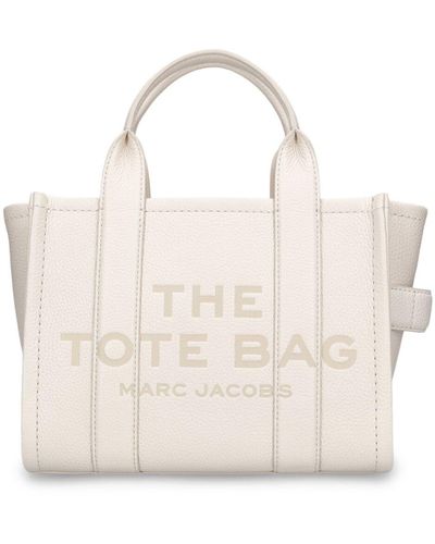 Marc Jacobs The Small Tote Leather Bag - Natural