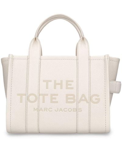 Marc Jacobs Sac en cuir the small tote - Neutre