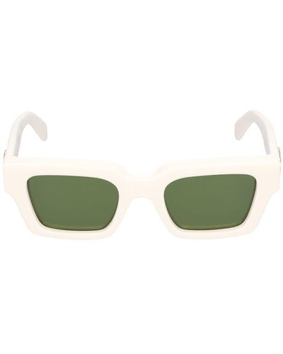 Off-White c/o Virgil Abloh Gafas de sol de acetato - Verde