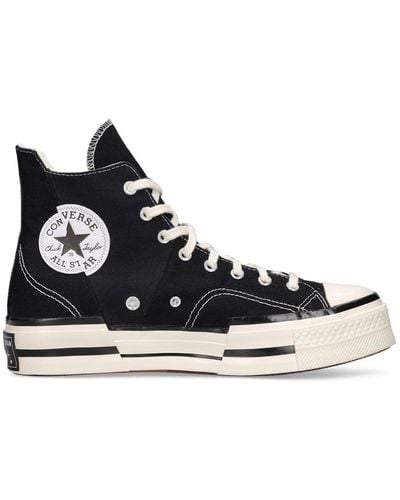 Converse Chuck 70 Plus Distorted High Trainers - Blue