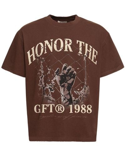 Honor The Gift Mystery Of Pain T-Shirt - Brown