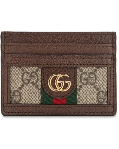 Gucci Porte-cartes Ophidia GG - Multicolore