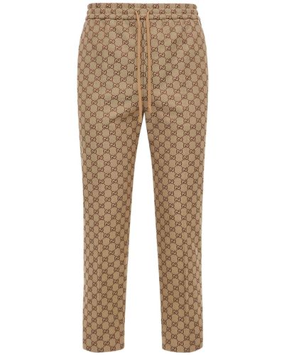 Gucci GG Print Drawstring Pants - Multicolour