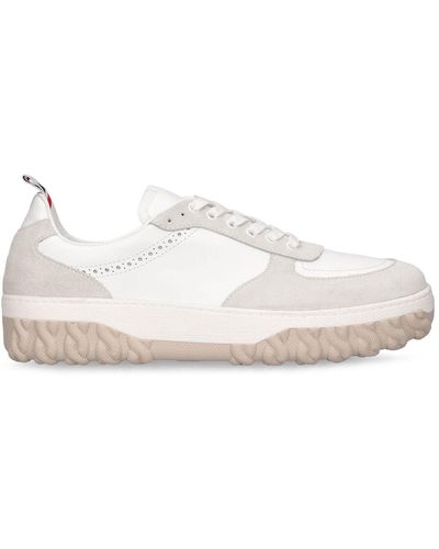 Thom Browne Letterman Sneakers - White