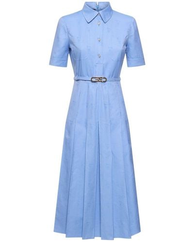 Gucci Cotton Dress - Blue