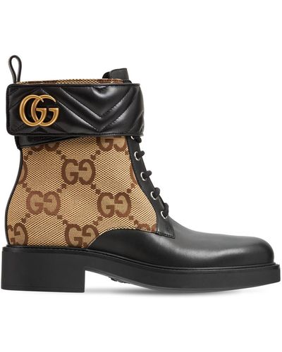 Gucci Double G Marmont ブーツ - ブラウン