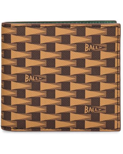 Bally Geldbörse "pennant New Monogram" - Braun