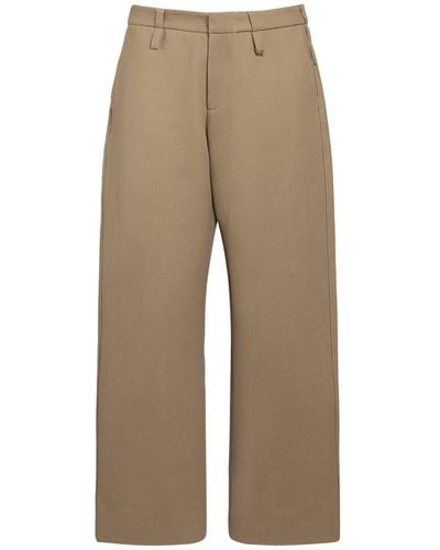 Jacquemus Pantalon en coton le pantalon piccinni - Neutre