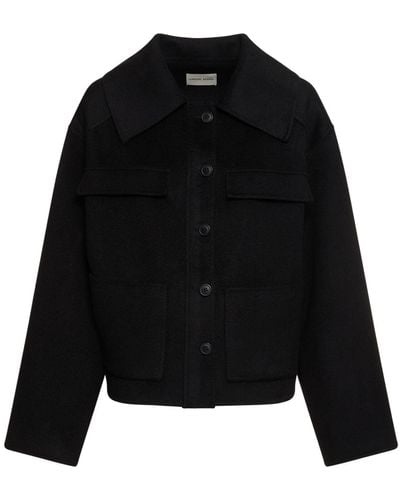 Loulou Studio Cilla Wool & Cashmere Jacket - Black