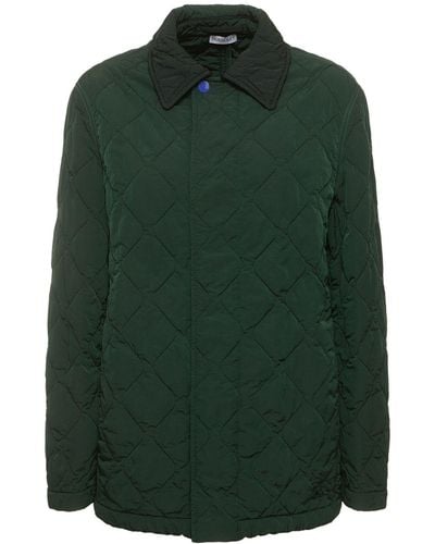Burberry Quilted Oversize Jacket - Green