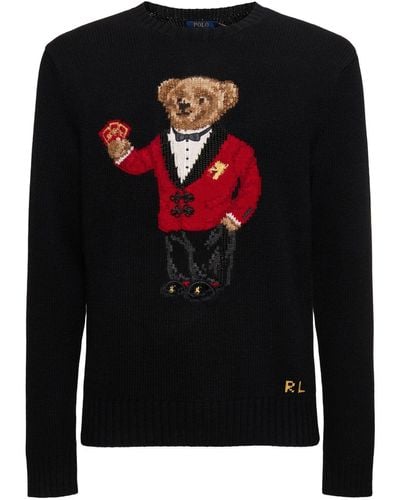 Polo Ralph Lauren Suéter de lana - Negro