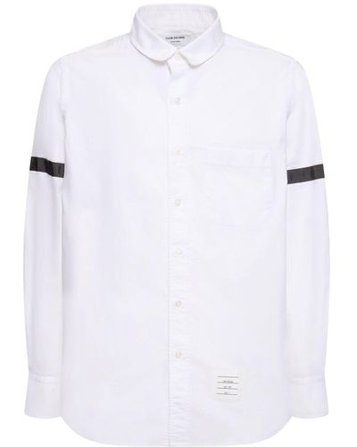 Thom Browne ストレートフィットシャツ - ホワイト
