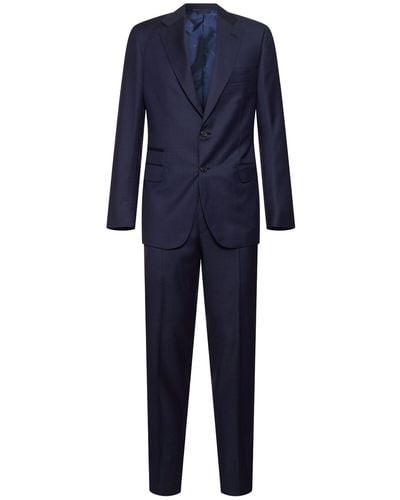 Brioni Trevi Virgin Wool Suit - Blue