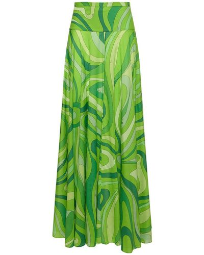 Long skirts Emilio Pucci - Printed long skirt - 3EJW103E787014