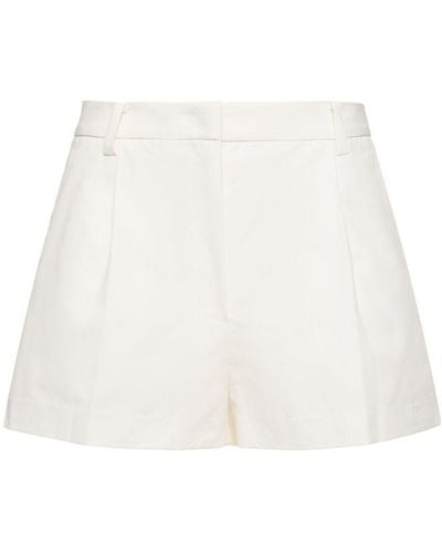 DUNST Shorts chino essential - Bianco