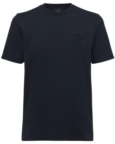 Dunhill コットンtシャツ - ブルー