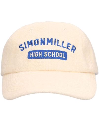 Simon Miller Metallic Drop Soft Touch Cap - Blue
