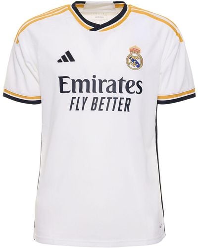 adidas Real Madrid 2023/24 Authentic Jersey - White