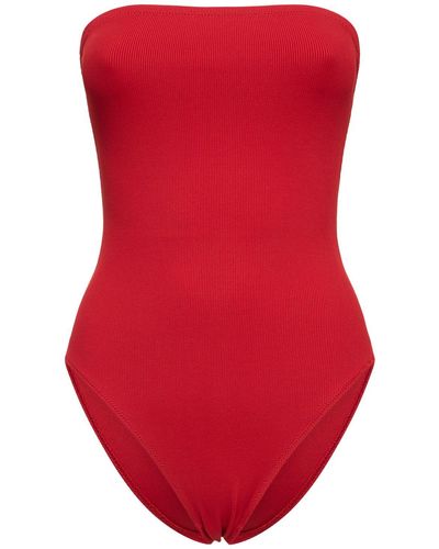 Lido Sedici Strapless One Piece Swimsuit - Red