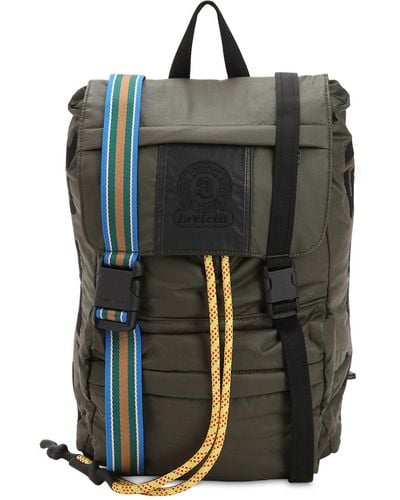 DIESEL Invicta Cotton Canvas Backpack - Green