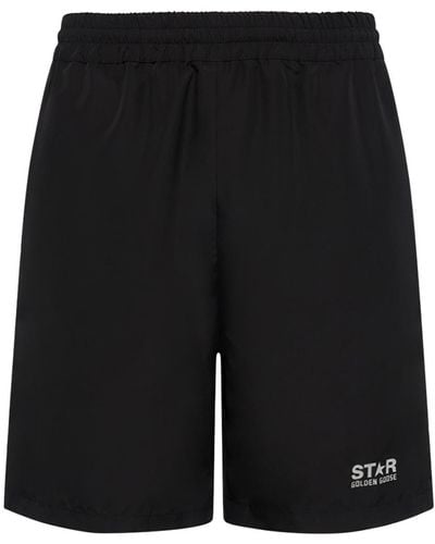 Golden Goose Star Diego Technical Boxing Shorts - Black